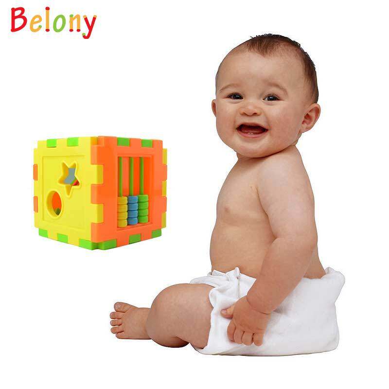 Belony Kid Matching Toy Bricks Matching Blocks Baby Intelligence