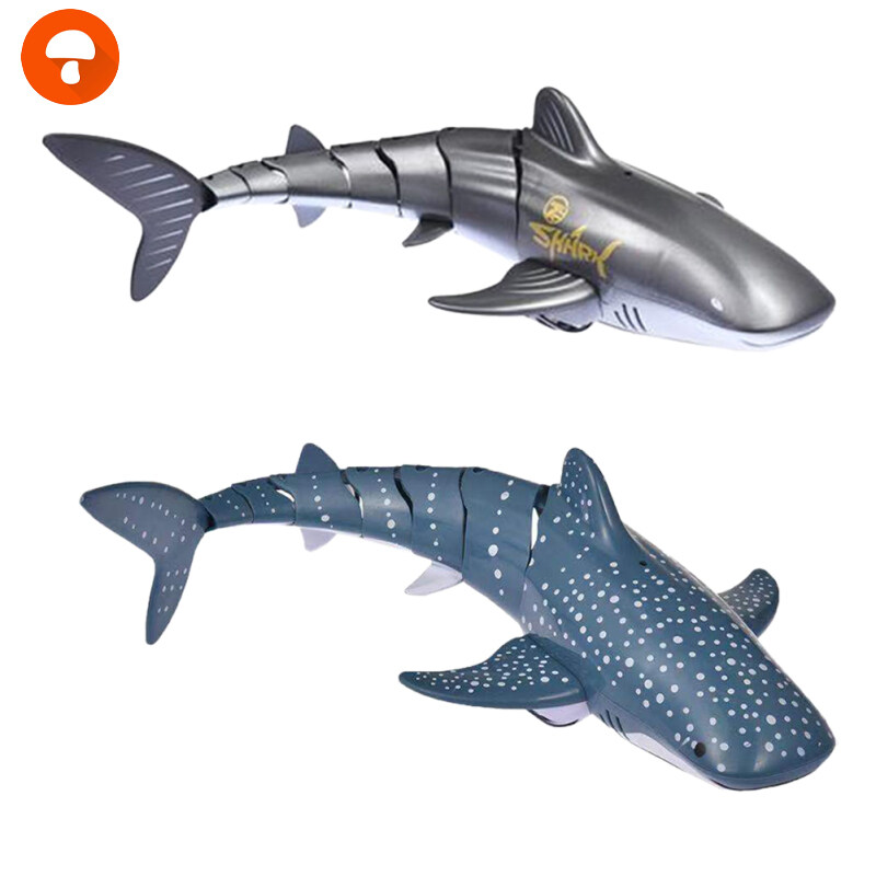 Nấm Đồ Chơi 2.4G mô phỏng cho trẻ em Cá Mập Điều Khiển Từ Xa Cá Điện đồ