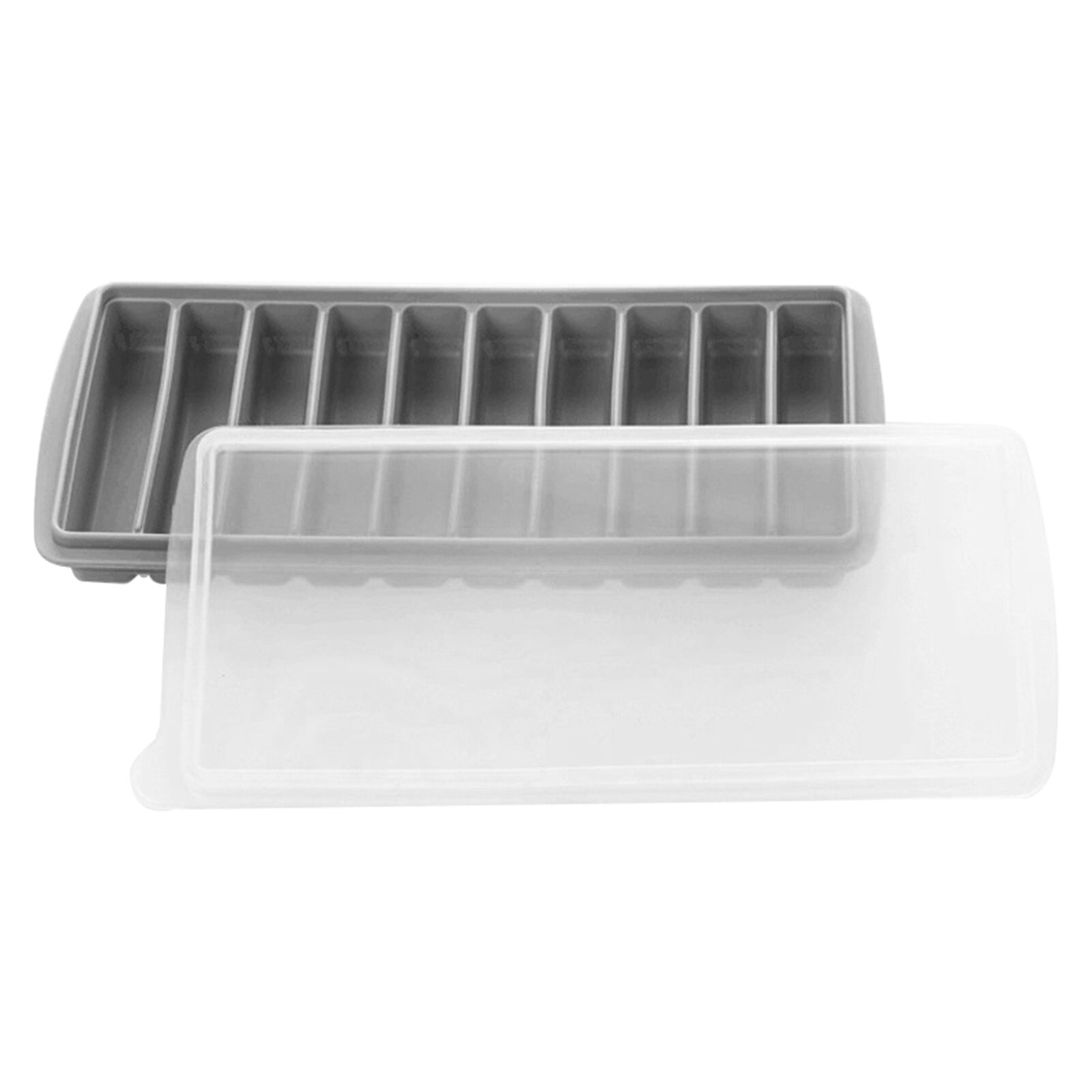 Terylin khay làm đá viên siêu mềm chịu nhiệt silicone 10 lỗ khuôn làm đá viên linh hoạt cho khay làm đá tại nhà