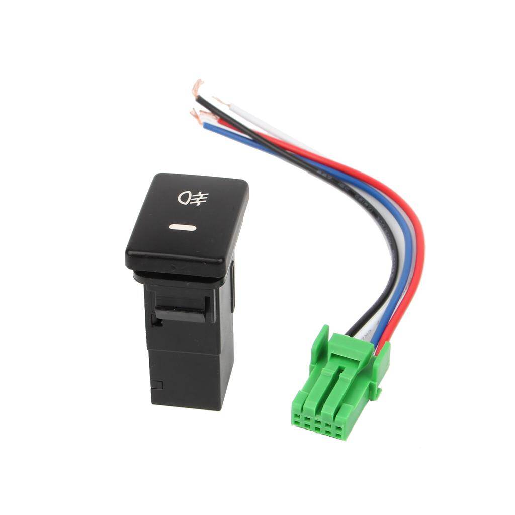 Công tắc nhấn đèn sương mù phía trước dc12v nút 4 dây cho toyota camry prius corolla