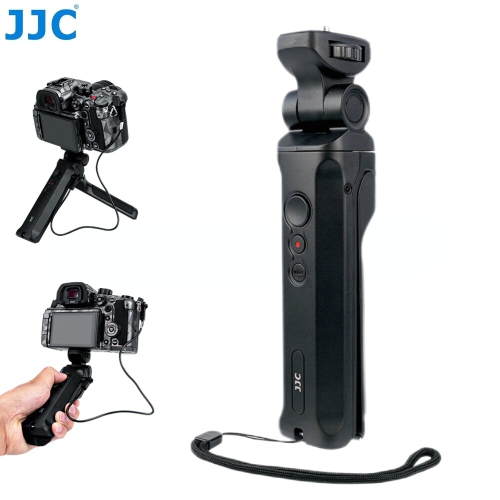 JJC DMW-SHGR1 Vlog Shooting Grip & Desktop Mini Tripod for Panasonic Lumix