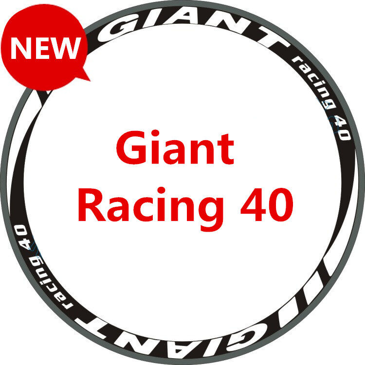 Đua giant 40 phản quang wheelset 700c xe đạp đường bộ đi xe đạp 30/40/50 vành bánh xe dán xe đạp mtb miếng dán tấm bảo vệ