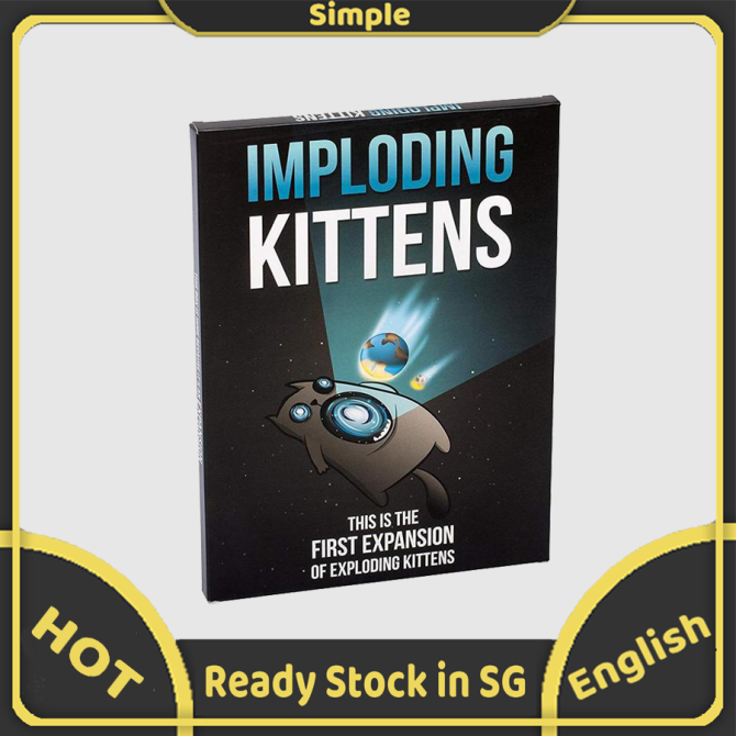 Imploding Kittens This is The First Expansion of Exploding Kittens Card