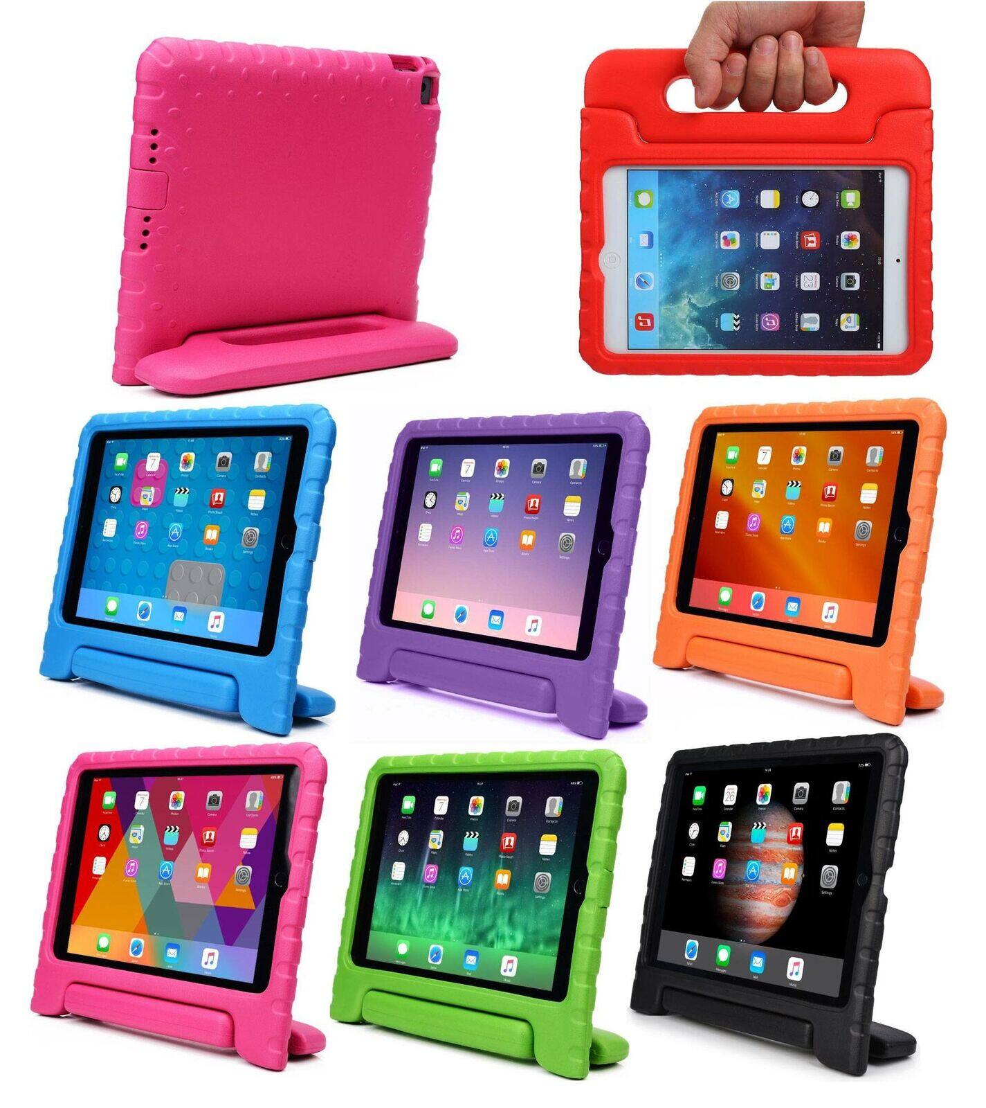 Dành cho ipad 9 8 7 gen 10.2,ipad 5 6 air air2 pro9.7,ipad mini 1 2 3 4 thế hệ thứ 5, ipad pro11 thế hệ thứ 2,ipad 2 3 thế hệ thứ 4, ốp ipad pro air thế hệ thứ 3 10.5 ốp thông minh chống sốc cho máy tính bảng trẻ em eva