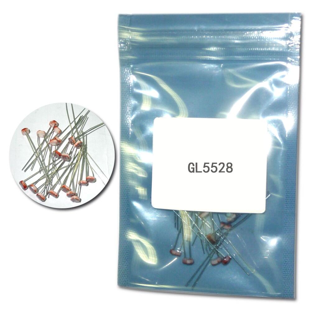 20 chiếc điện trở quang gl5528 ldr đèn điện trở ảnh phụ thuộc vào