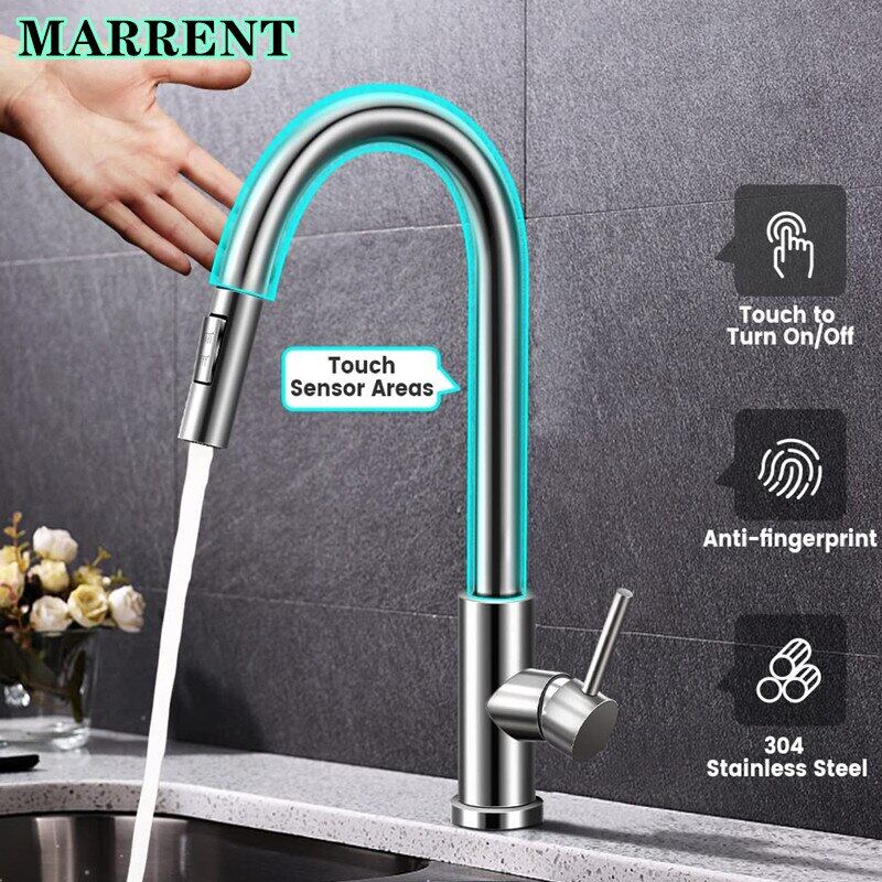 Touchless Pull Down Kitchen Faucet