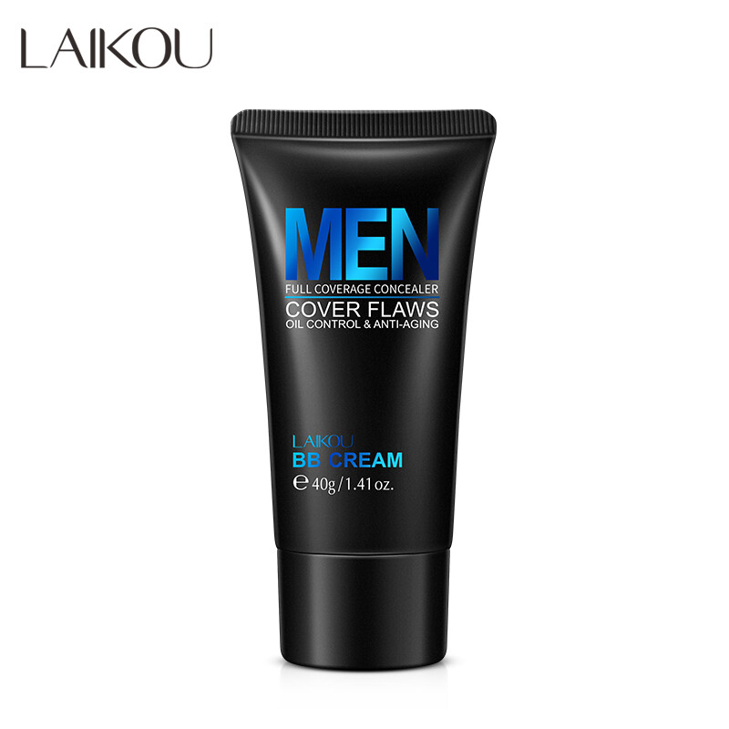  LAIKOU Kem Trang Điểm BB Nam Bút Che Khuyết Điểm Không Thấm Nước Bền Lâu Trang Điểm Kiểm Soát Dầu Màu Sắc Tự Nhiên 