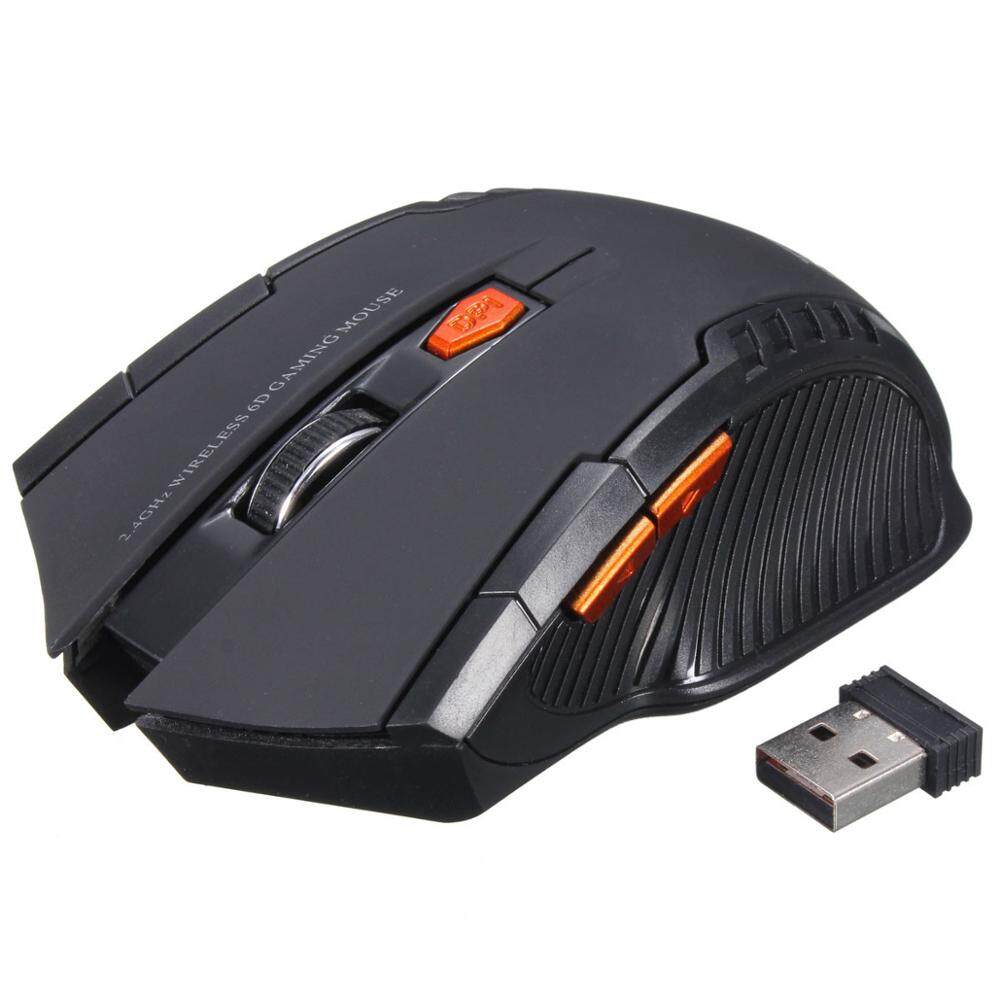 2.4GHz Wireless Optical Mouse New Game Wireless Mice with USB Receiver