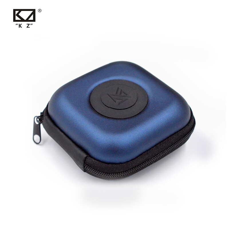 KZ earphone case, storage case,bluetooth earphone case, square, oval,neutral leather storage box, PUbox,PP box, portable, anti-pressure, sponge shock absorption earphone case ราคา 179 บาท*ส่งฟรี