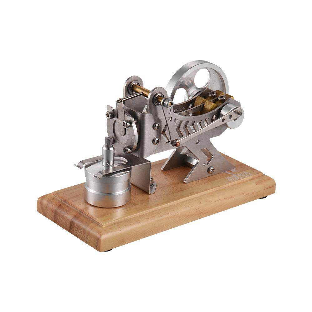 【Buy 1 Take 1】STARPOWER Vaccum Mô hình động cơ thân bằng thép không gỉ đánh bóng tinh xảo đế gỗ chắc chắn - INTL Fannlady