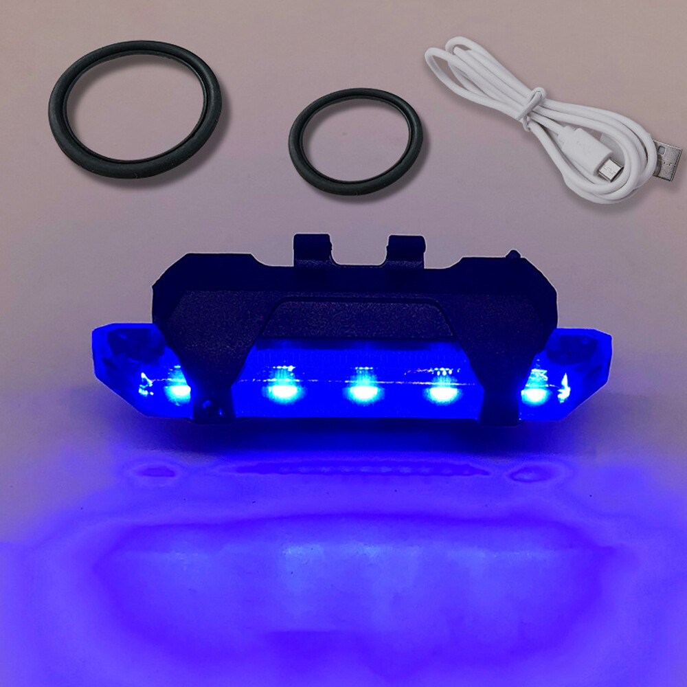Đèn sau xe đạp sạc usb đèn đuôi xe đạp l-ed đèn đạp xe tích hợp 4 chế độ chiếu sáng dung lượng 160mah pin sạc được