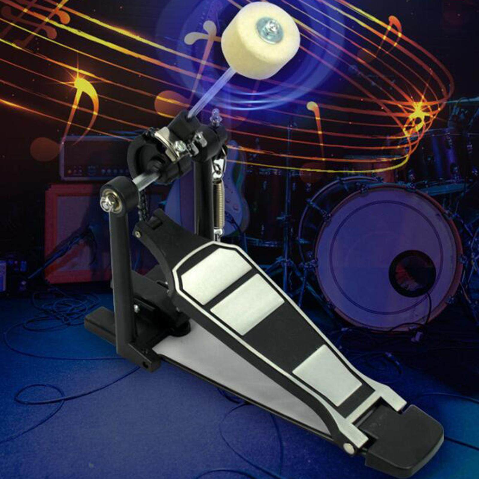 Baoblaze Bass Drum Pedal Drum Kick Pedal Universal Drummer Gifts Stable