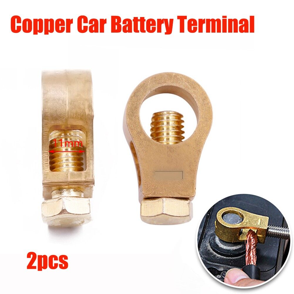 Ắc quy xe kẹp pin đồng nguyên chất cáp đầu cuối thay thế lắp đặt chắc chắn