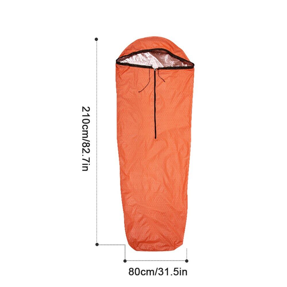 Túi ngủ nhẹ chống nước nhiệt Túi ngủ dùng trong trường hợp khẩn cấp Túi