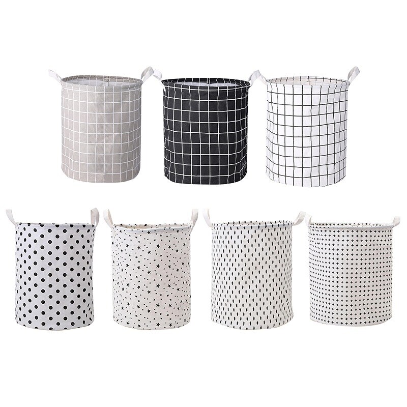 {hot} Large Capacity Laundry Hamper Dirty Clothes Storage Bag Toy Home Storage Bin Laundry Organizer Basket Canvas Waterproof