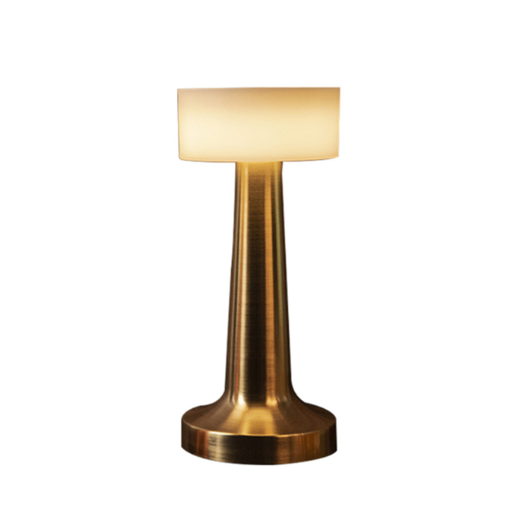 satin brass lamp