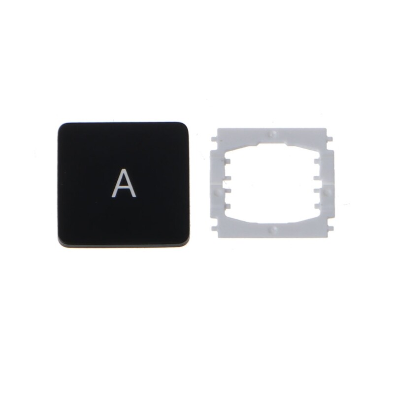Một Phím Màu Đen Có Kẹp Màu Trắng Nắp Phím Bàn Phím US UK Thay Thế Tương Thích Với MacBook Pro Retina A1707 A1706 A1708