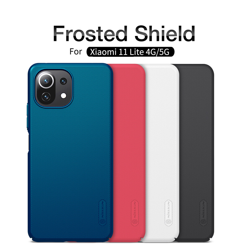 Nillkin Ốp Mờ Cho Xiaomi Mi 11 Lite / Mi11 Lite 5G NE / 12 Lite Vỏ Điện Thoại Di Động Super Frosted Shield Ốp Lưng Nhựa Siêu Mỏng Ốp Cứng PC