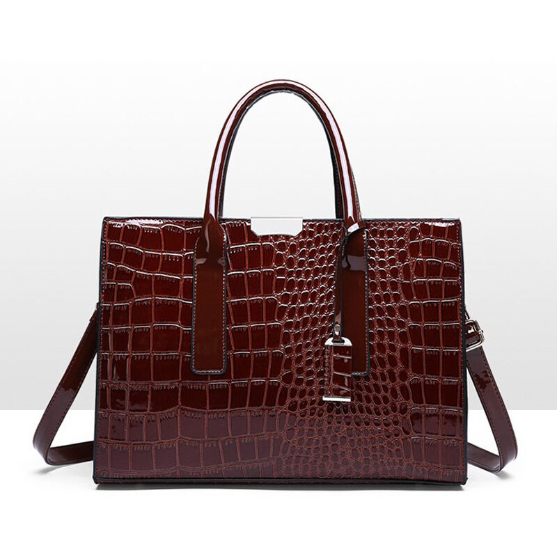 alligator leather bag