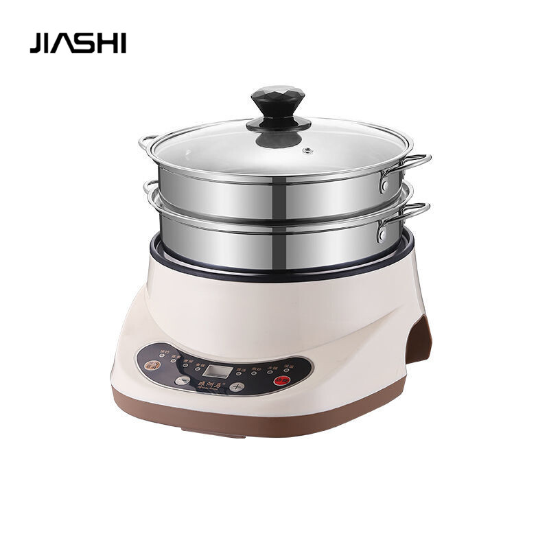 Jiashi chảo rán điện nồi nấu điện đa năng nồi lẩu điện nồi lẩu điện gia dụng nồi chống dính nồi đa năng