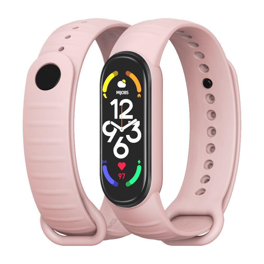Dây đeo cho xiaomi mi band 7 6 5 dây đeo cổ tay thay thế silicon tpu mềm cho miband 6 7 5 dây đeo cổ tay đồng hồ thông minh mi 7