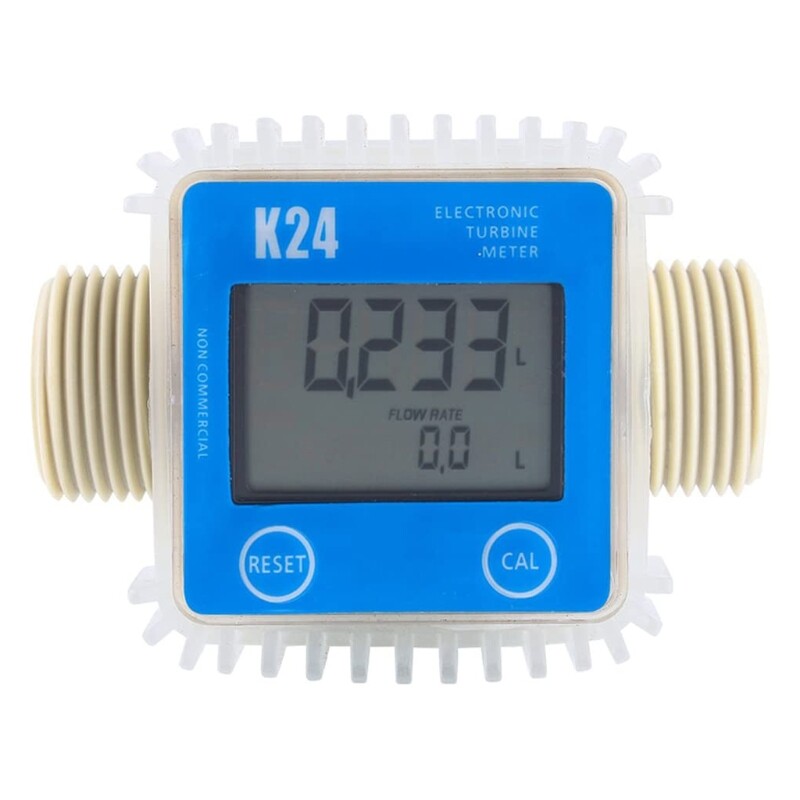 Đồng hồ đo lưu lượng nhiên liệu dầu kỹ thuật số tuabin k24, máy đo, cho hóa chất nước lỏng nóng