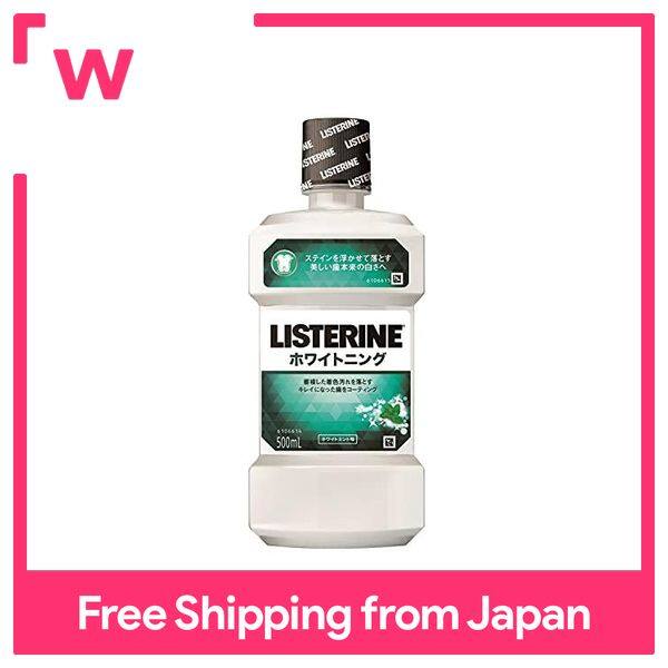 Listerine làm trắng Nước súc miệng 500ml