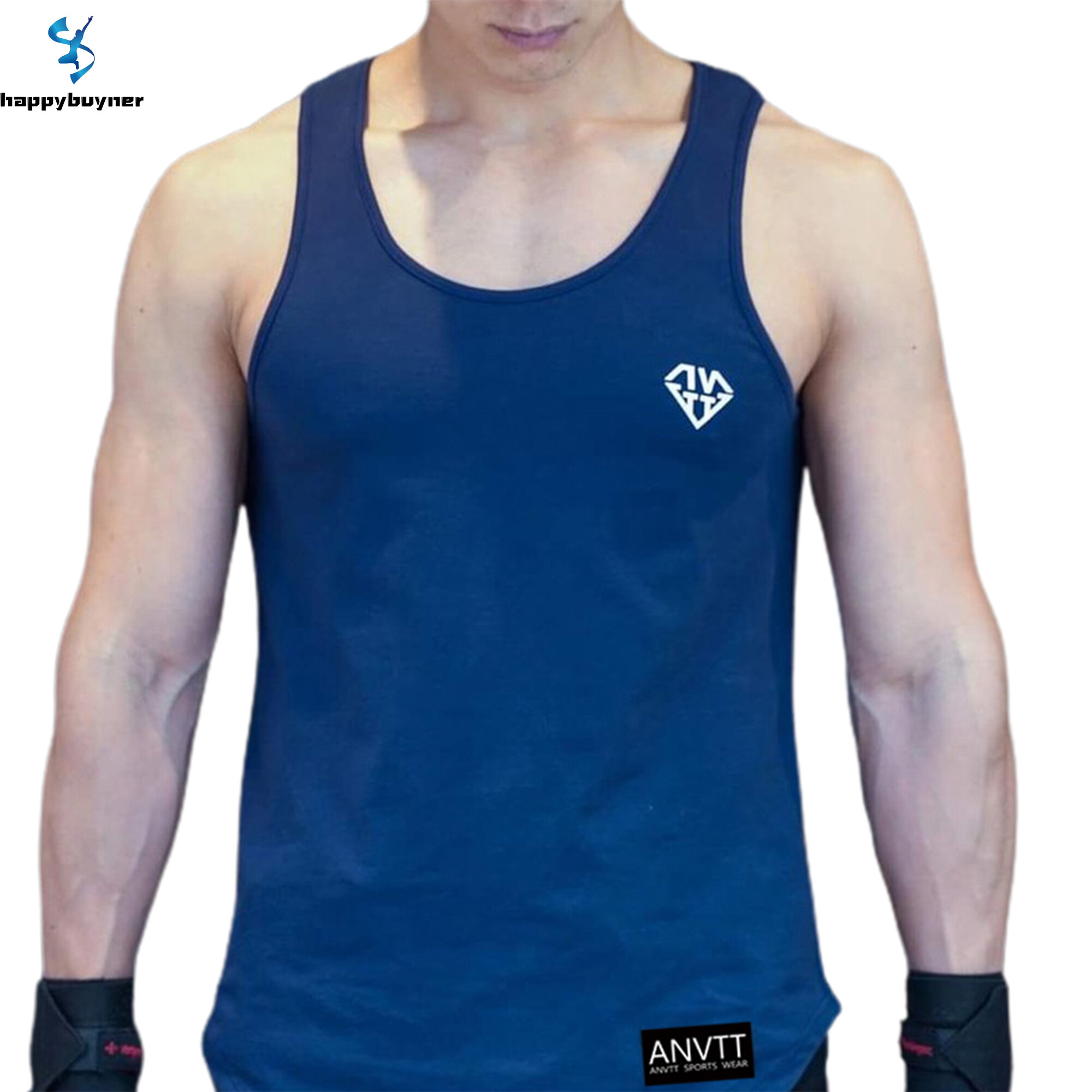 Happybuyner áo ba lỗ thể thao mùa hè cho nam, áo ba lỗ không tay dành cho bé trai áo ba lỗ tập thể hình đồ thể thao tập gym nam