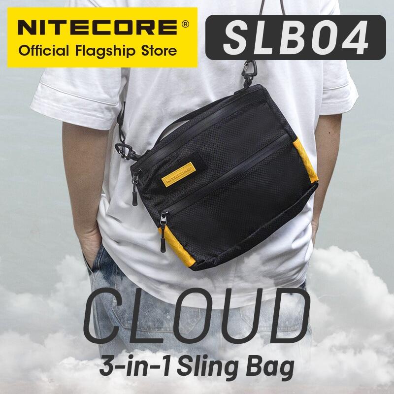 Nitecore SLB04 Sling Bag Handbag Chest Bag 400D Nylon Shoulder Cross Casual Bag ราคา 192 บาท*ส่งฟรี