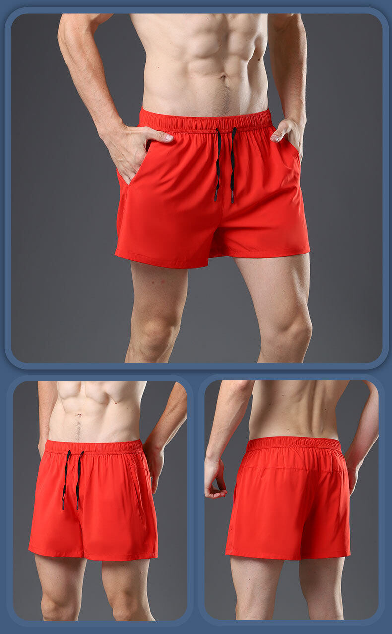 Me's New Fiess Shorts with Uderwear Loose Casual Quick Dry Basketball Pats Šortky Ruig Joggig pro_voghion.com