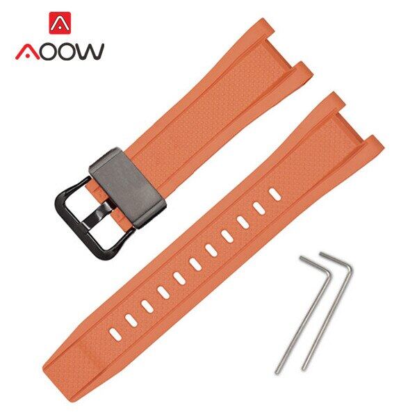 Camo Dây Đeo Nhựa Cho Casio G-Shock GST-W300 GST-S110 S100G GST-W110 Người Đàn Ông Thể Thao Cao Su K