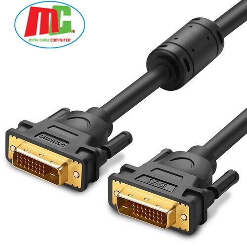 Cáp dvi-d 2 đầu đực dài 1.5m ugreen 11606 - hàng