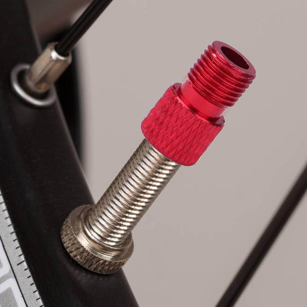Bộ chuyển đổi van bơm xe đạp hosport, bằng hợp kim nhôm, cố định bánh răng, đầu chuyển đổi van presta sang schrader, dụng cụ ống bơm lốp xe đạp
