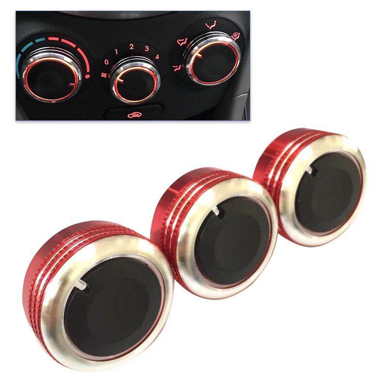 3pcs Air Conditioning Knob Switch Modification Automotive Interior Accessories for Honda City Crider ราคา 145 บาท*ส่งฟรี