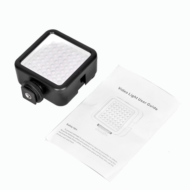 Oh flash mini pro led-49 video ánh sáng đèn flash led 49, dành cho máy quay phim dslr