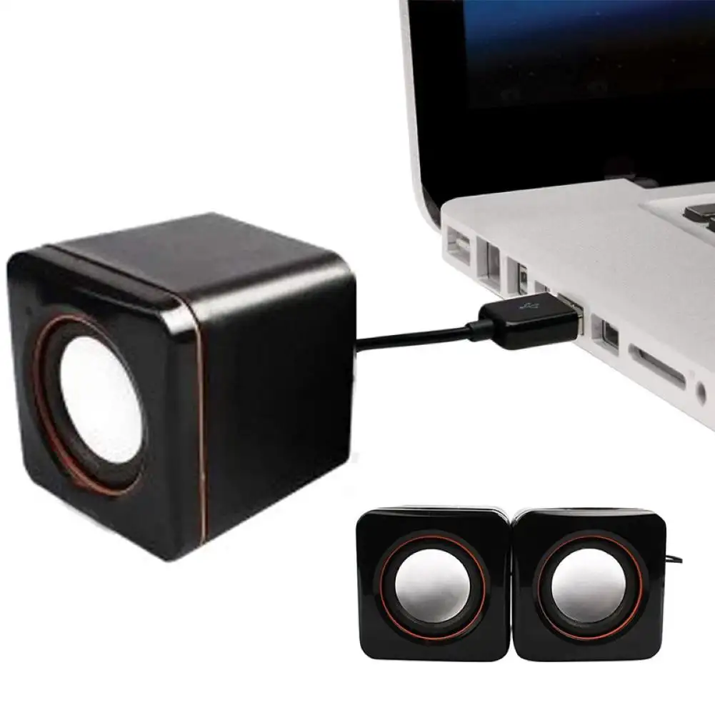 mini portable stereo speaker with 3.5 mm jack