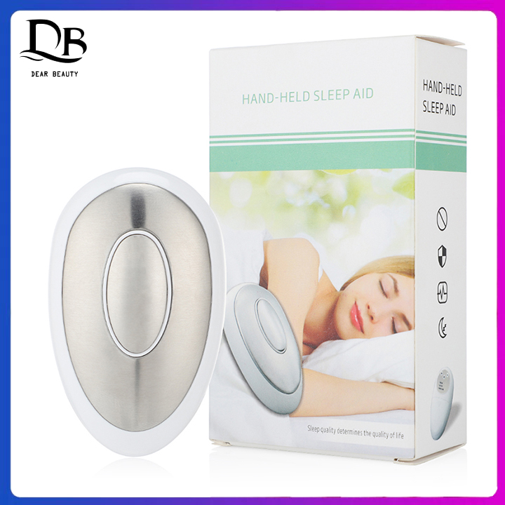 Dearbeauty Sleep Aid Device Hand Held Insomnia Microcurrent Sleep Aid Instrument Holding Stress Relief Hand Massager Improving Sleep Quality Battery Powered - ยี่ห้อ Dearbeauty ราคา 148 บาท*ส่งฟรี