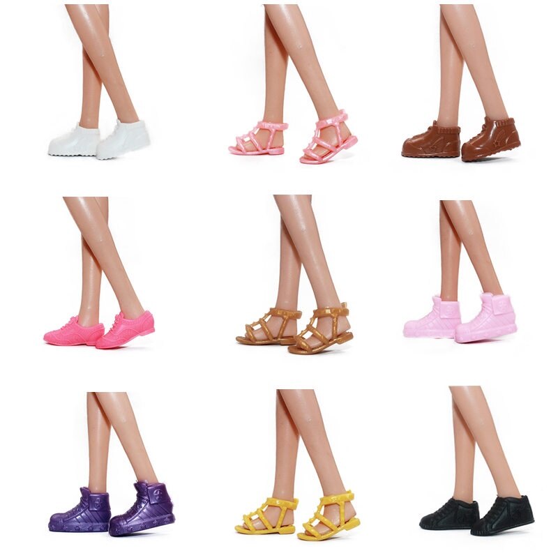 Giày bệt cho 30cm búp bê barbie