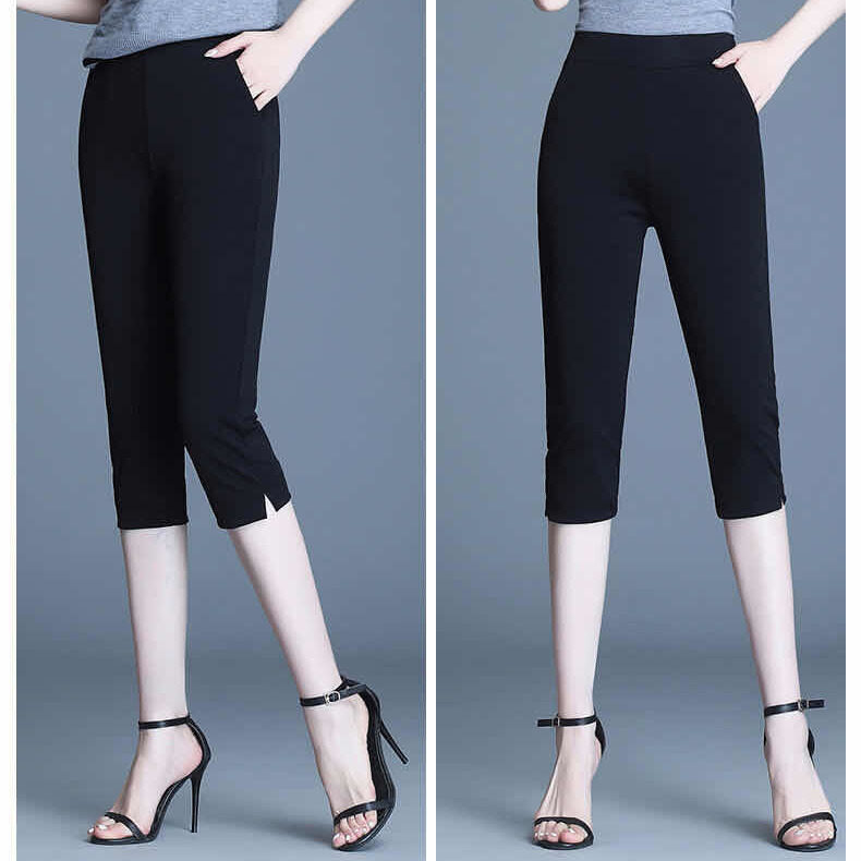 Quần Legging Co Giãn Màu Trơn Cho Nữ, Quần Legging Thể Thao Ôm Sát, Dáng Ôm, Mặc Hàng Ngày, Thời Trang Hè Thu, Size M ~ 4XL