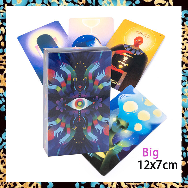 Dream Vision thẻ bài Tarot Card | tiêu chuẩn cỡ lớn 12x7cm | 78 thẻ bài Tarot | thẻ bói toán