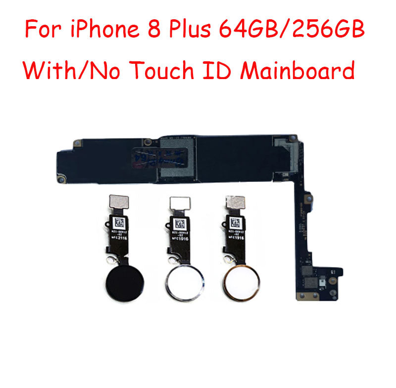 100% Unlocked Motherboard For iPhone Plus With/NO Touch