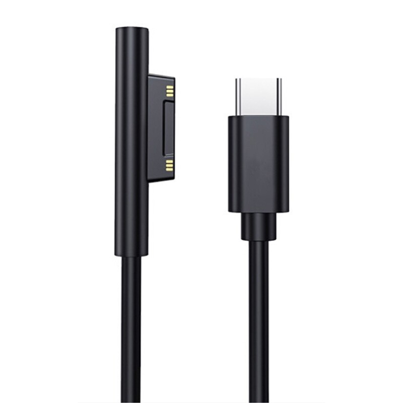 Bộ chuyển đổi sạc nguồn usb c type c, dây cáp sạc nhanh pd dành cho surface pro 7/6/54/3 book/book 2