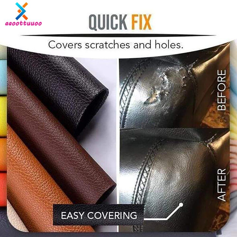 Sanhe Miếng Vá Sửa Chữa Sofa Bằng Vải Da Tự Dính Miếng Dán Vải PU Cho Giường Nội Thất Ô Tô Đồ Trang Trí
