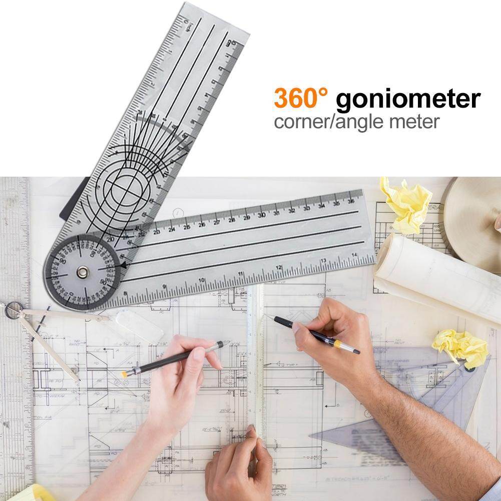 Thước đo góc đa năng 360 độ thước đo góc y tế thước đo góc