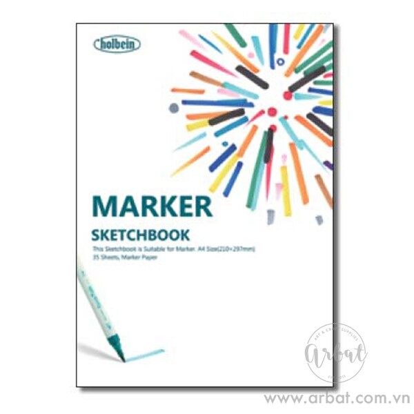 Sổ vẽ sketchbook Marker Holbein
