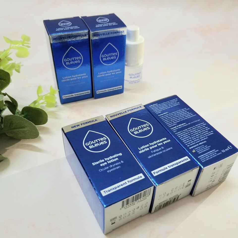 Bill Pháp - Nước nhỏ mắt Innoxa Gouttes Bleues mẫu mới 10ml