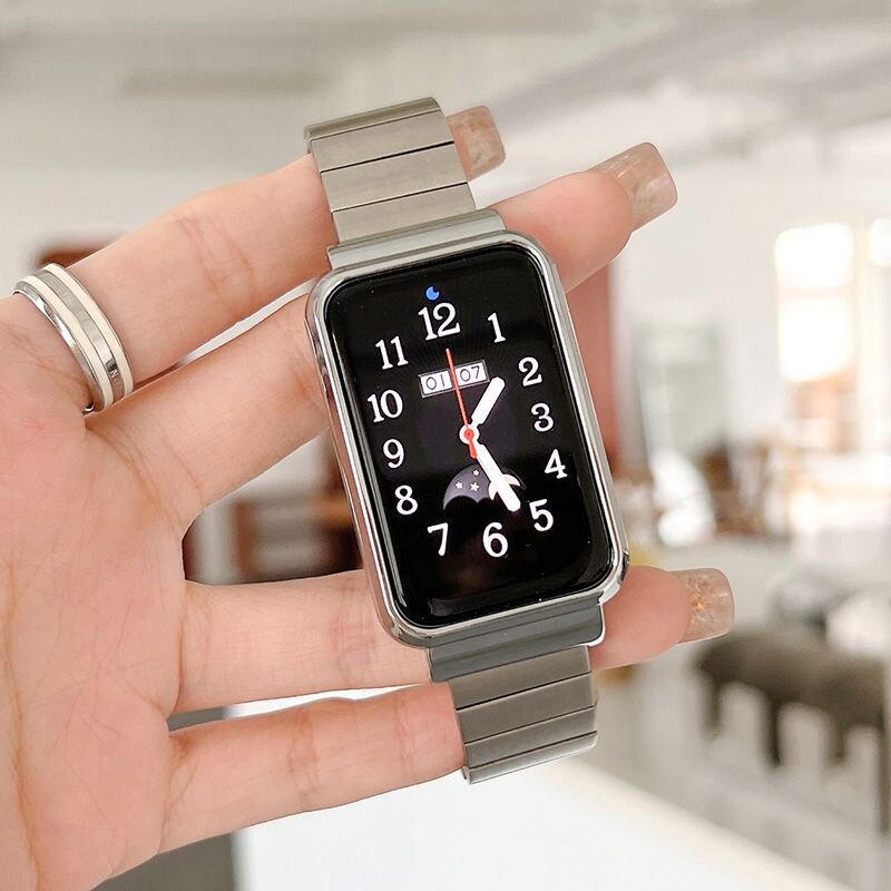 For Xiaomi mi band 7 pro Redmi Band 2 watch Metal stainless steel strap+metal frame special strap Presyo 208 Piso*Libreng Shipping