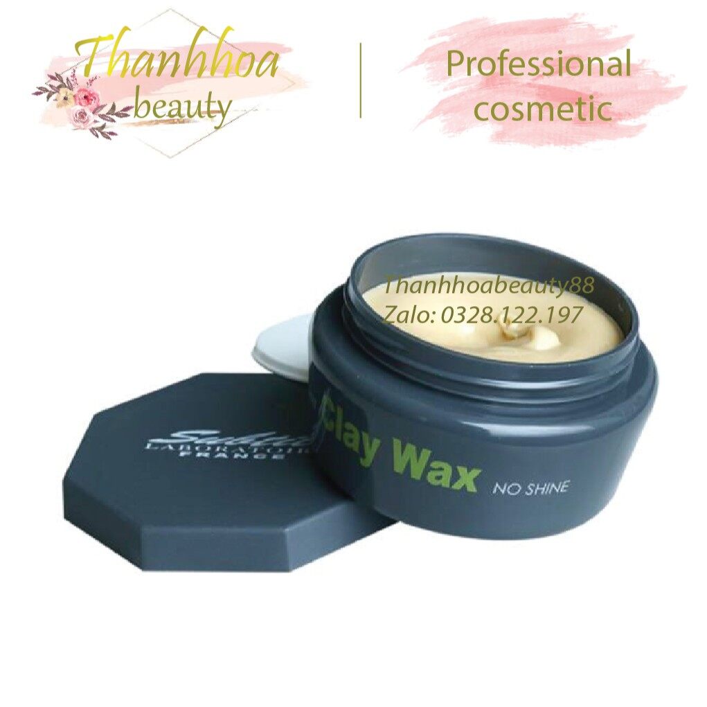 Sáp vuốt tóc nam clay wax subtil tặng lược