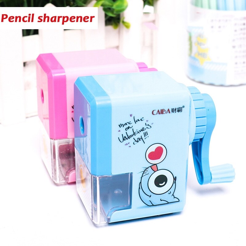 【A Happy Family27】✷ 2023 sáng tạo dễ thương hoạt hình gọt bút chì tự động học sinh học văn phòng phẩm trẻ em 39; S cơ khí