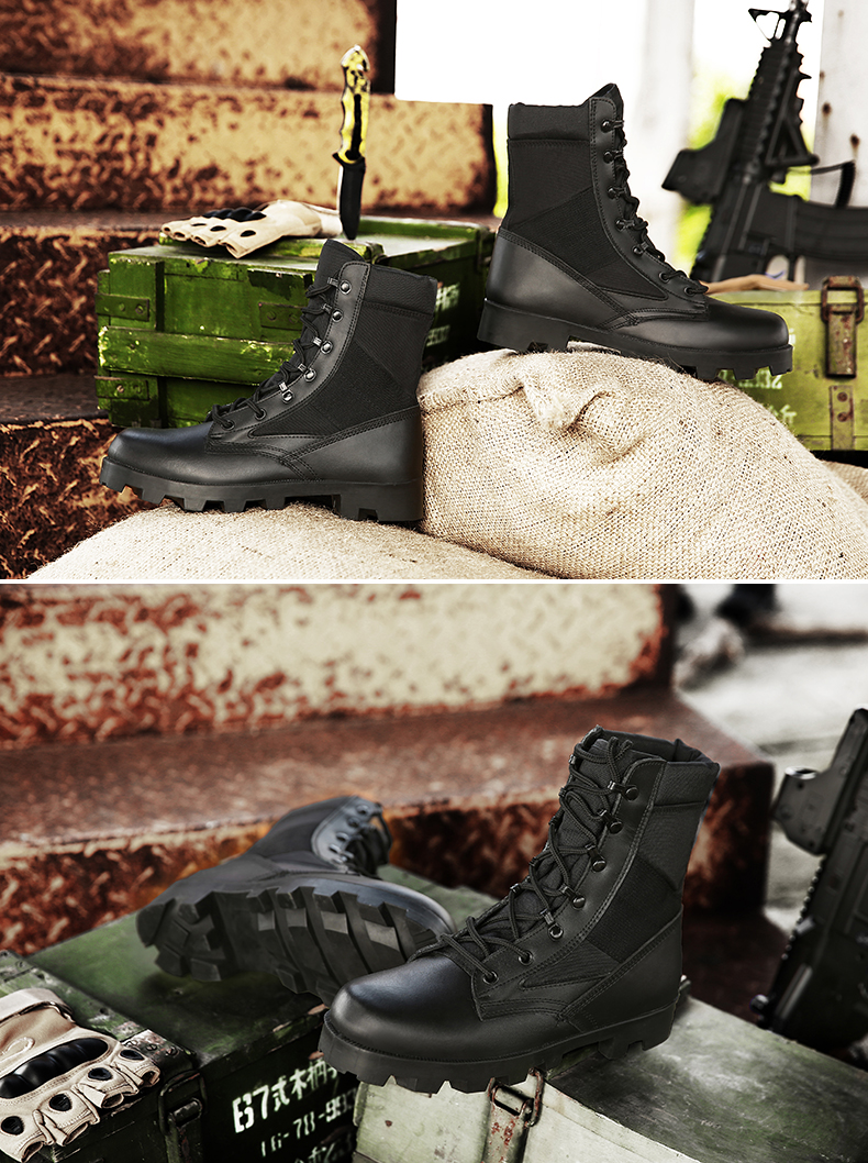 SAGYRITE Size 39-46 Men Boots Camping Desert Boot Military Army
